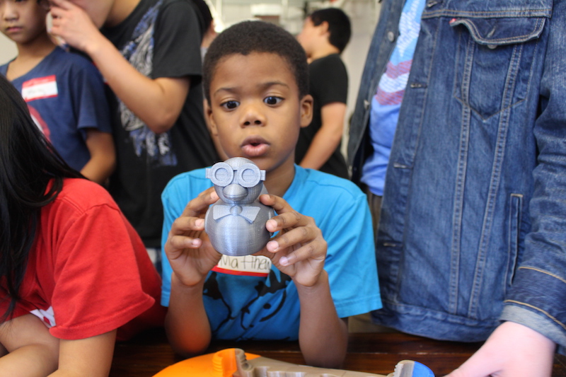 See a 3D printer in action for the first time is always magical whether your 5 or 55 years old. 