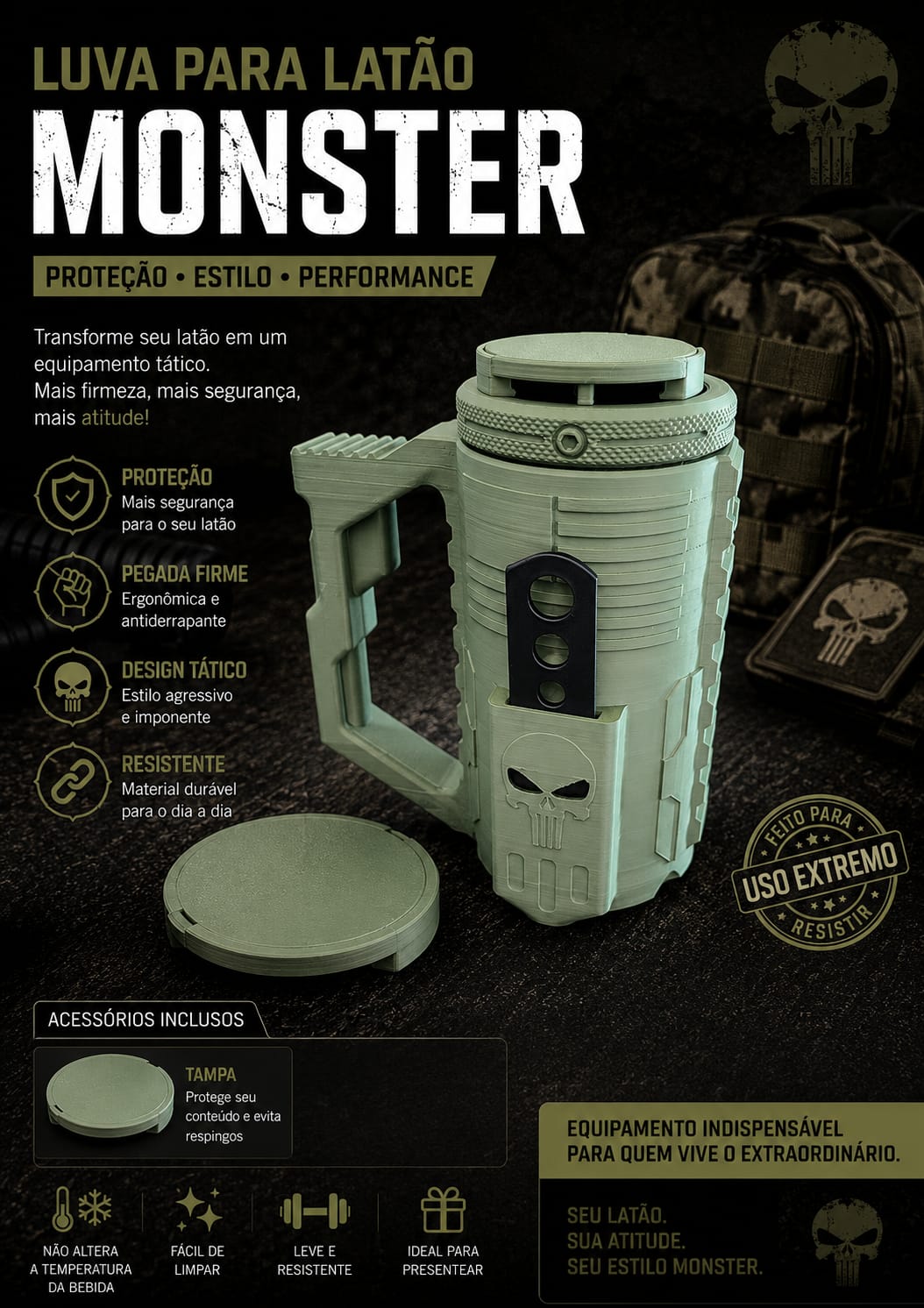 Porta Lata 473ml
